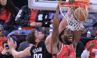 伦纳德41分哈登29分杜兰特22分 快船大胜火箭